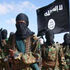 Al-Shabaab militants in Elasha Biyaha, Somalia